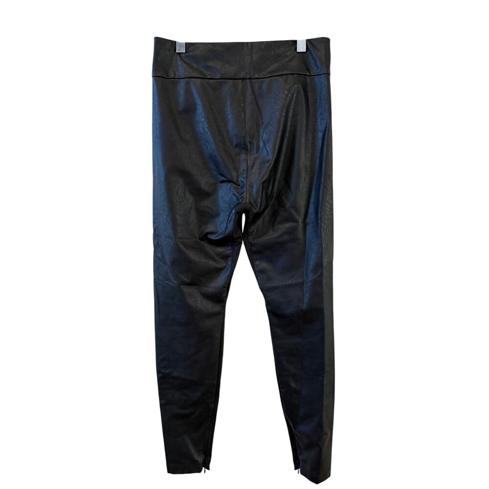 Honeylove Faux Leather Leggings Black M - Picture 4 of 10